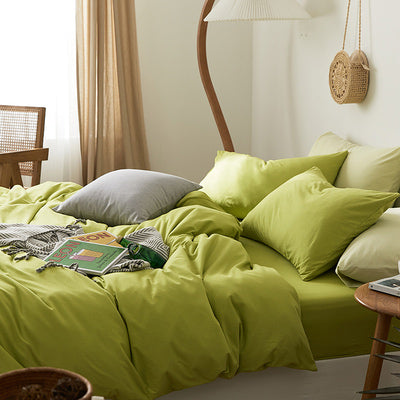 11color simple cotton bedlinen set