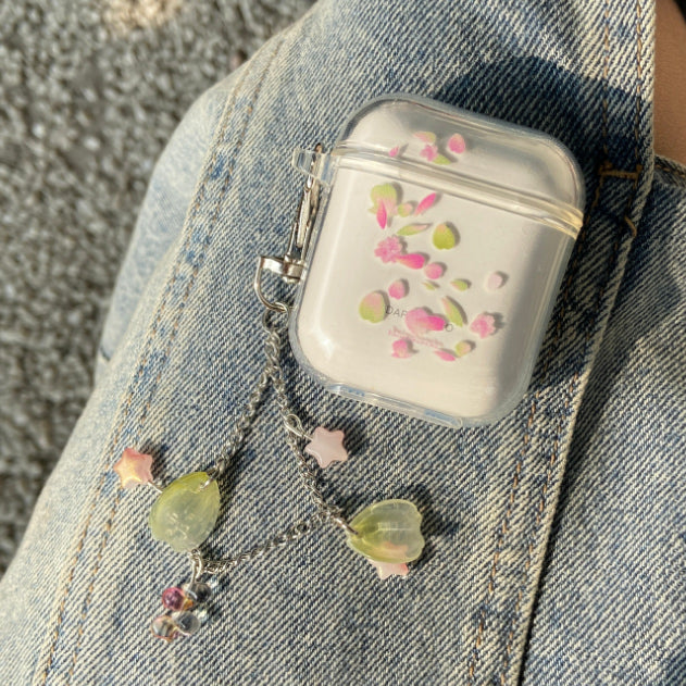 flower drop Airpods case