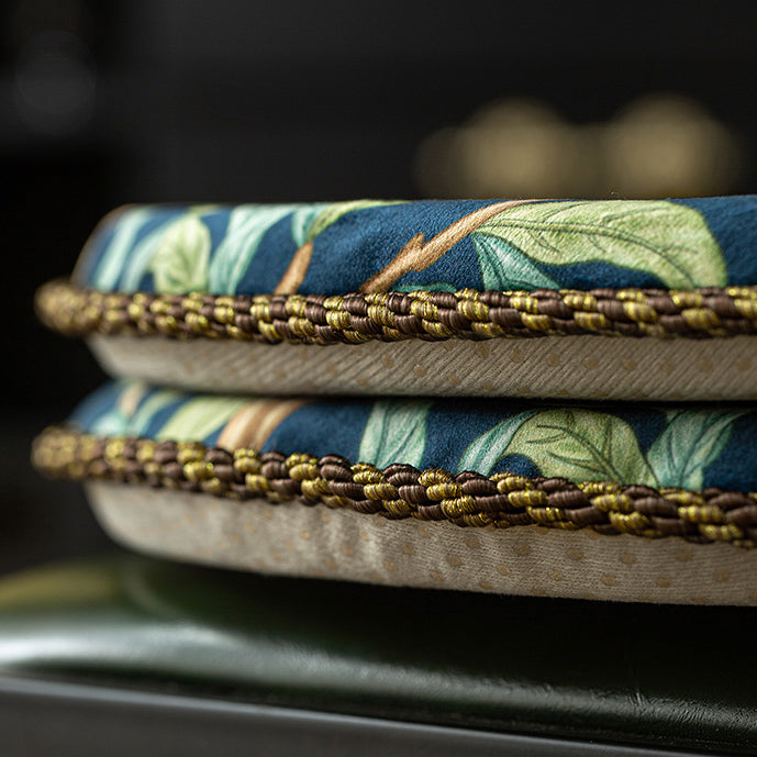 american retro pomegranate round cushion