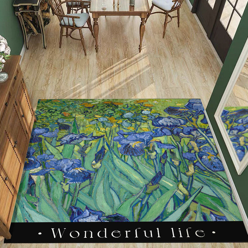 5design 2type flower oil art mat