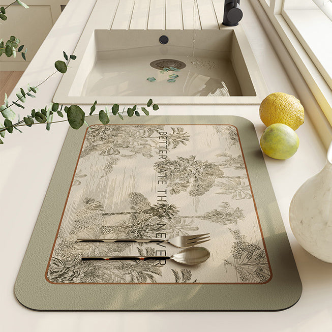 3design nature sink mat