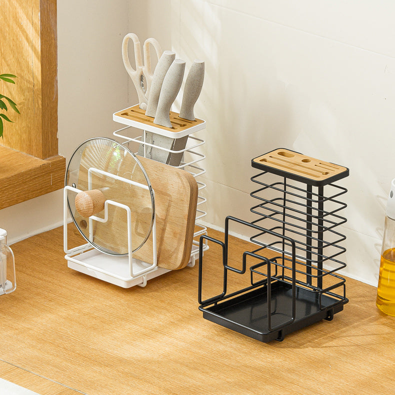 3design cutting board knife stand