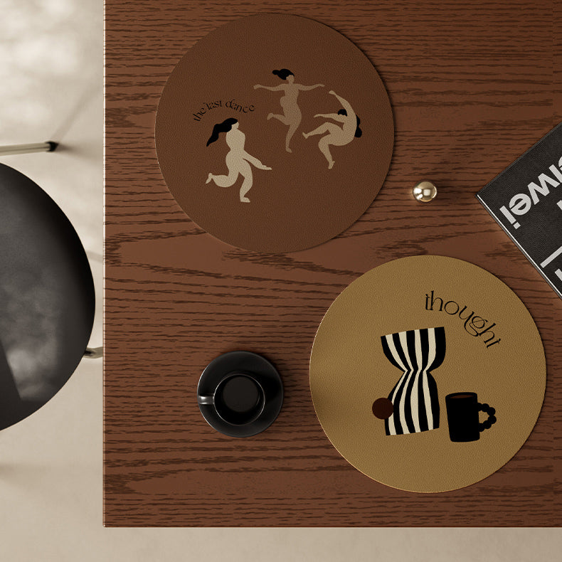 the last dance brown place mat