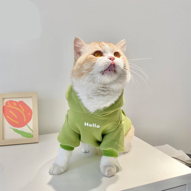 hello 4color fleece cloth