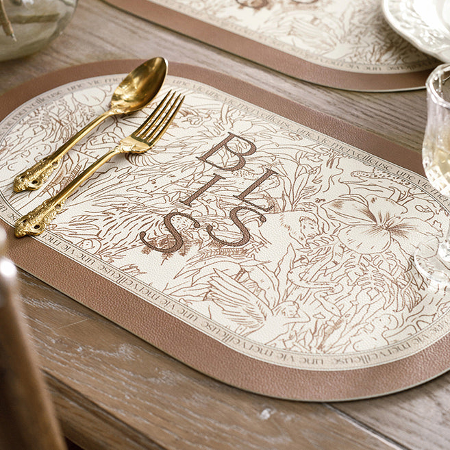 meilleure nature brown place mat