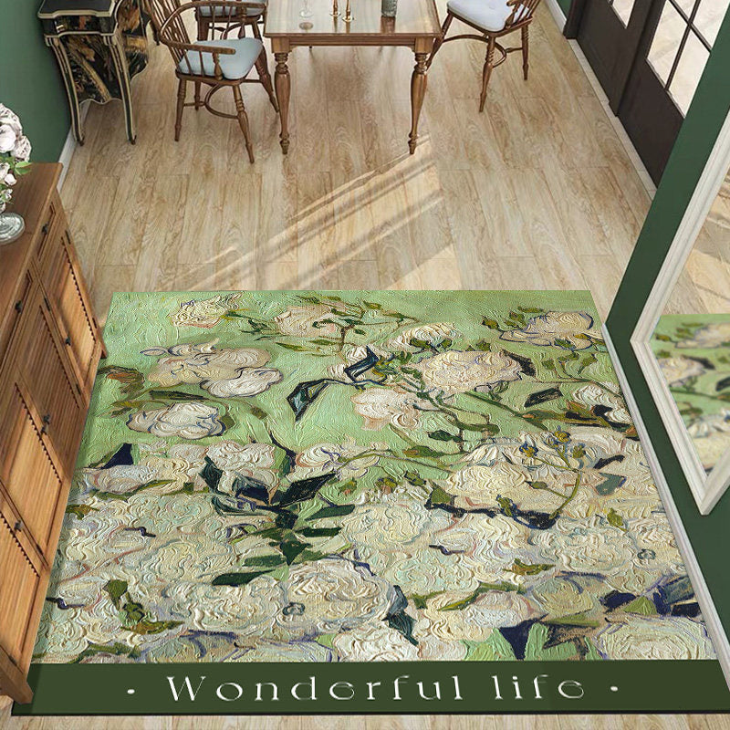 5design 2type flower oil art mat