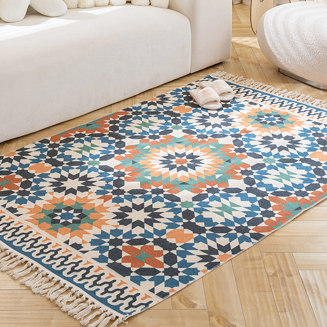 13design ethnic fringe mat