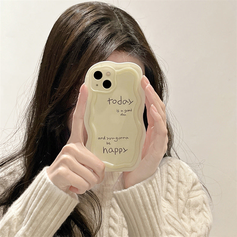 handwriting logo iPhone case