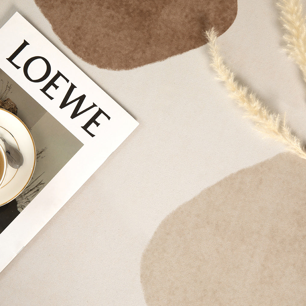 4design coffee color carpet