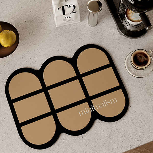 minimalism retro sink mat