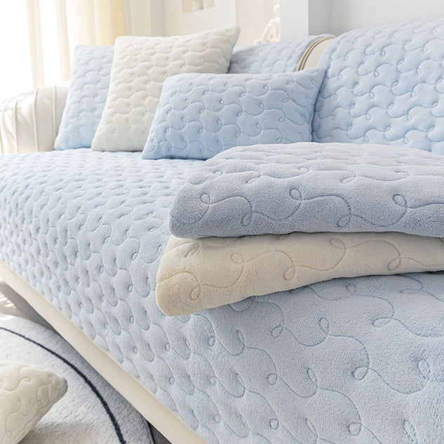 5color pastel velvet cushion