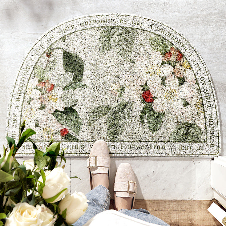 4design flower sunshine mini door mat