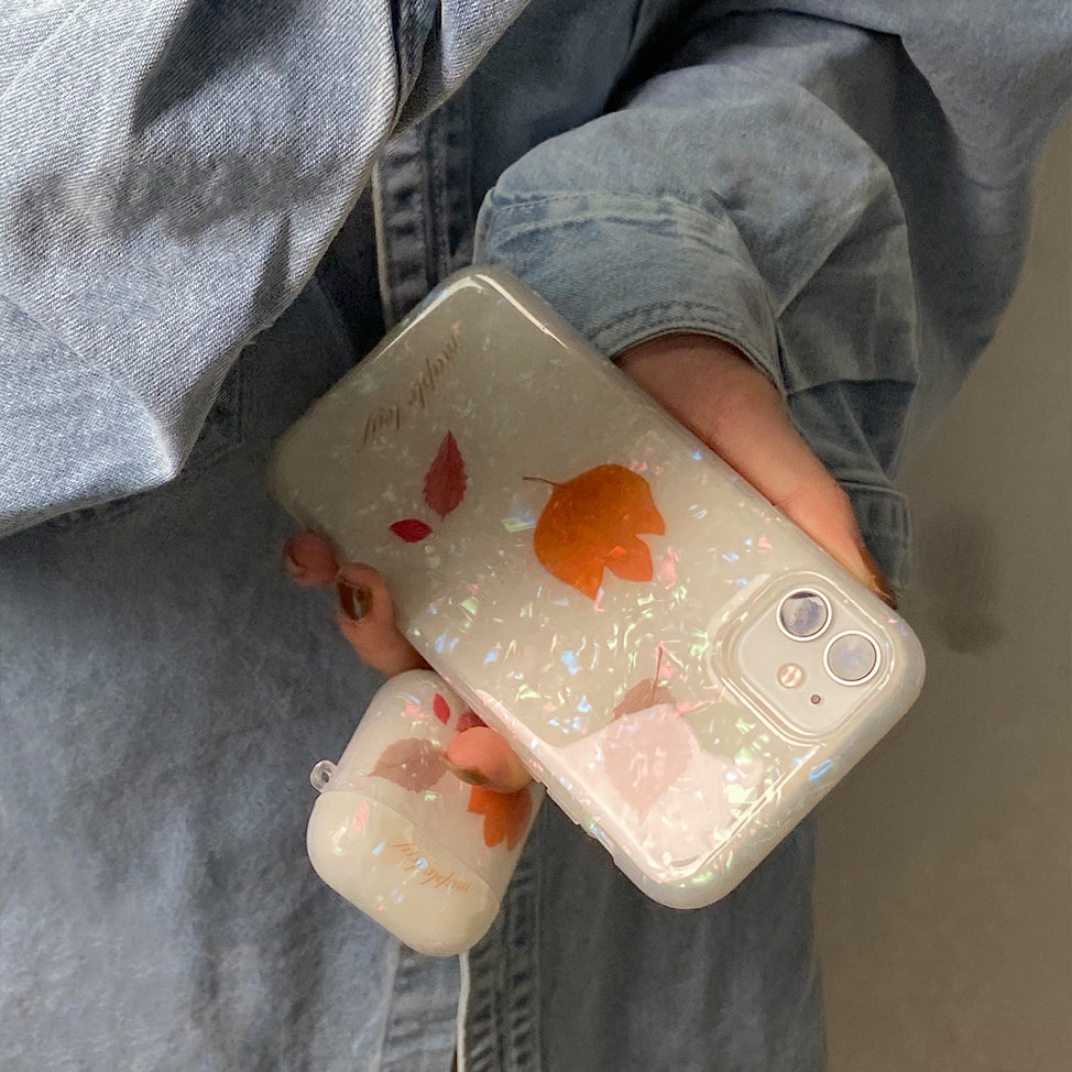 autumn glitter iPhonecase