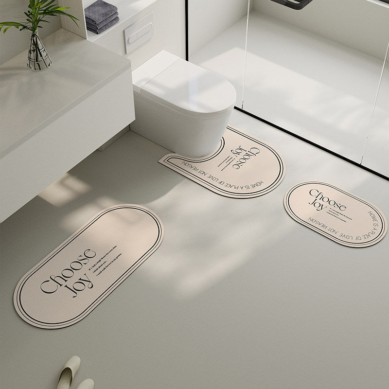 choose joy toilet mat