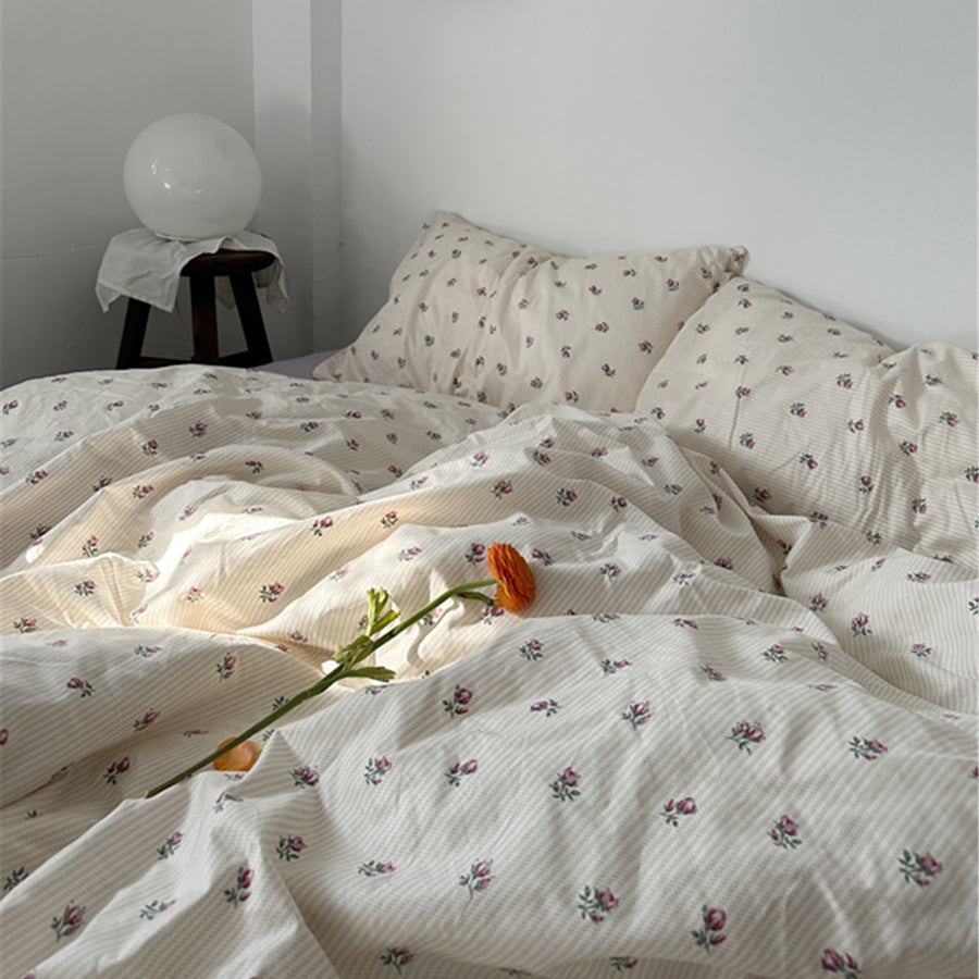 2design pale flower bedlinen set