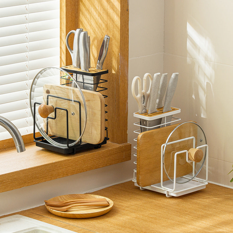 3design cutting board knife stand