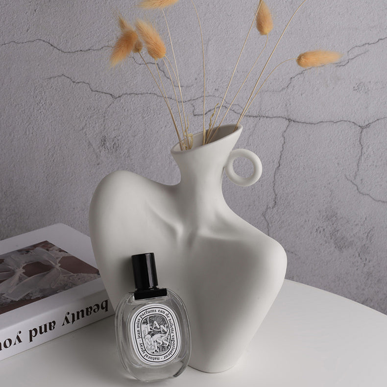 3type woman body vase