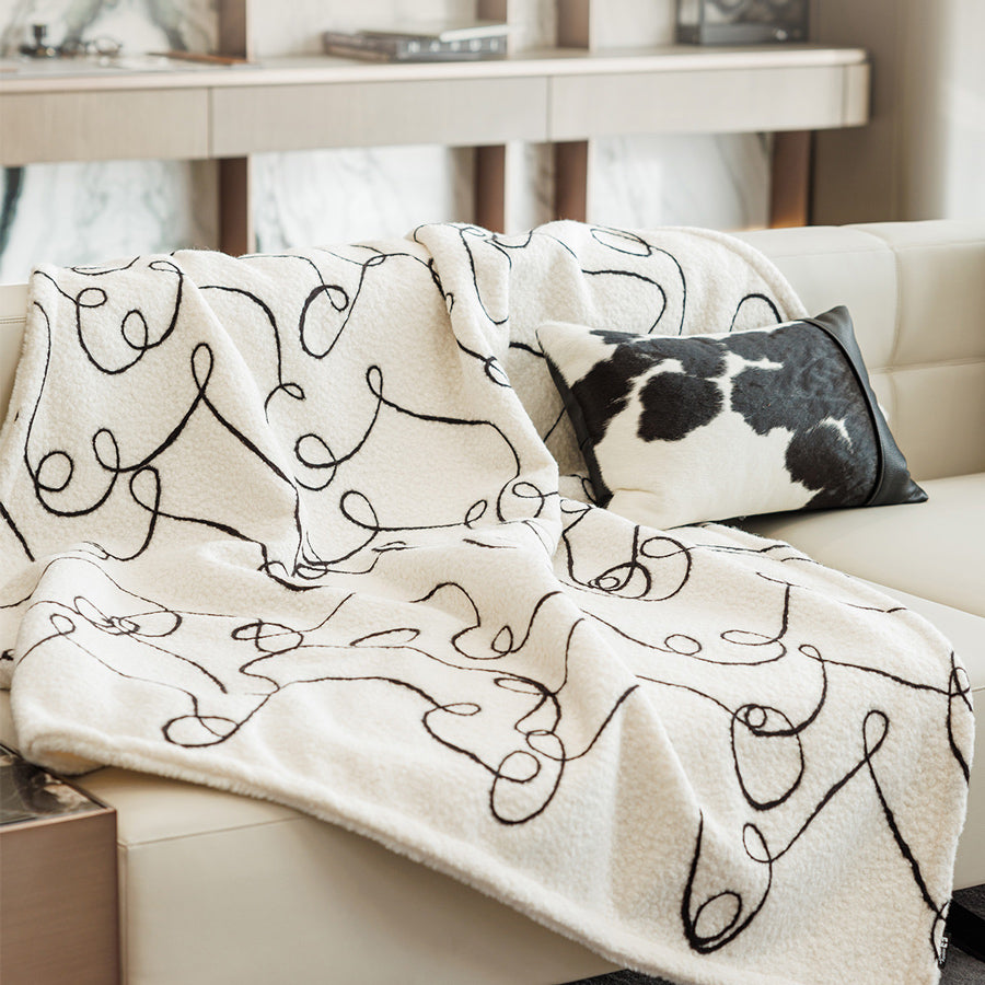 2design monotone line blanket