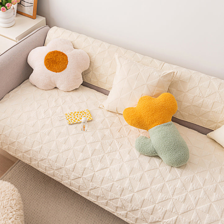 6color triangle quilt sofa cover
