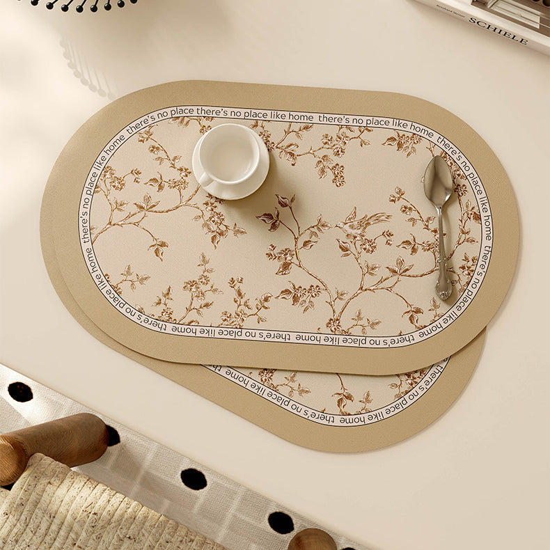 south wood beige place mat