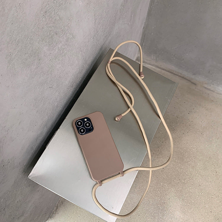 beige shoulder strap iPhonecase