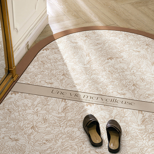 meilleure nature brown door mat