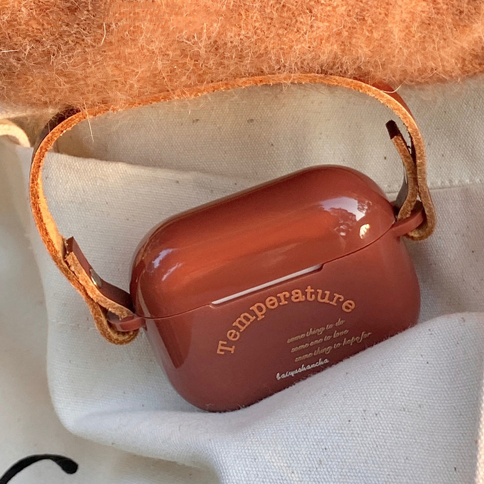 leather belt Airpods case