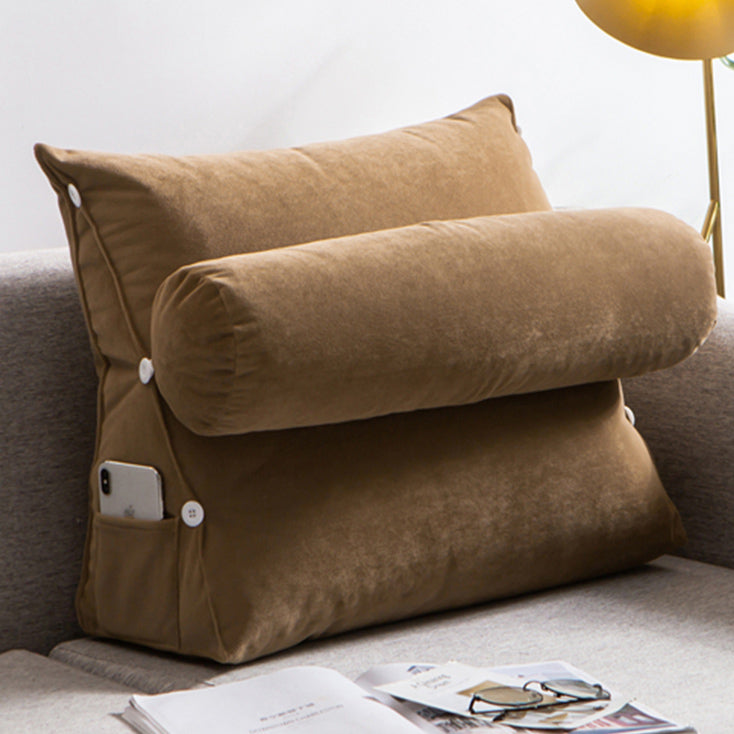 8color velvet multi backrest cushion