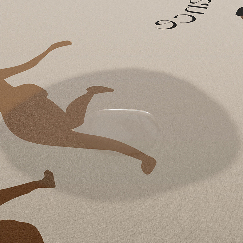 the last dance brown bath mat