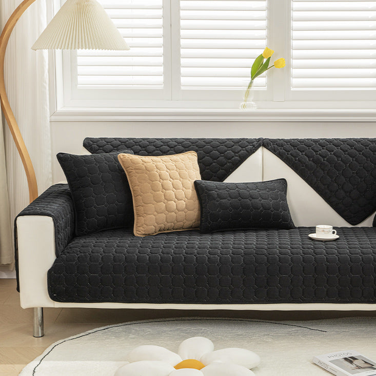 6color corduroy quilting sofa cover