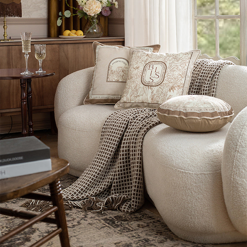 meilleure nature brown cushion