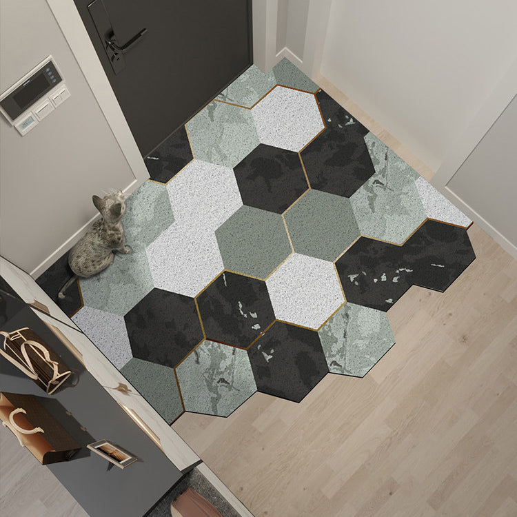 4design hexagon doormat