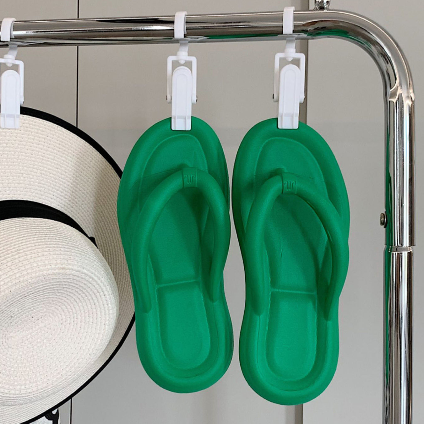 5color simple casual rubber roomshoes