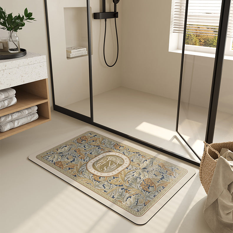 acanthus luxury bath mat