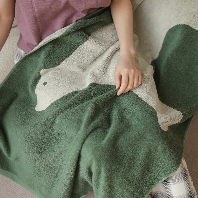 3color polar bear towel