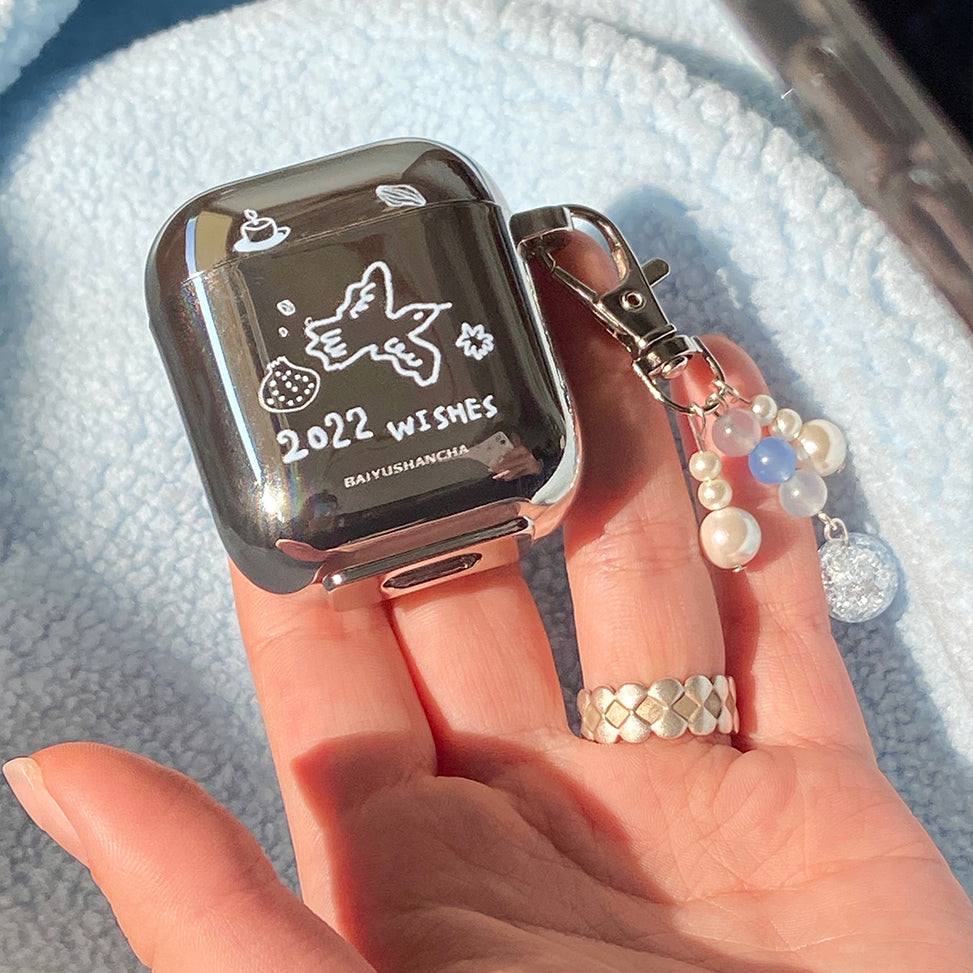 lucky pigeon Airpods case