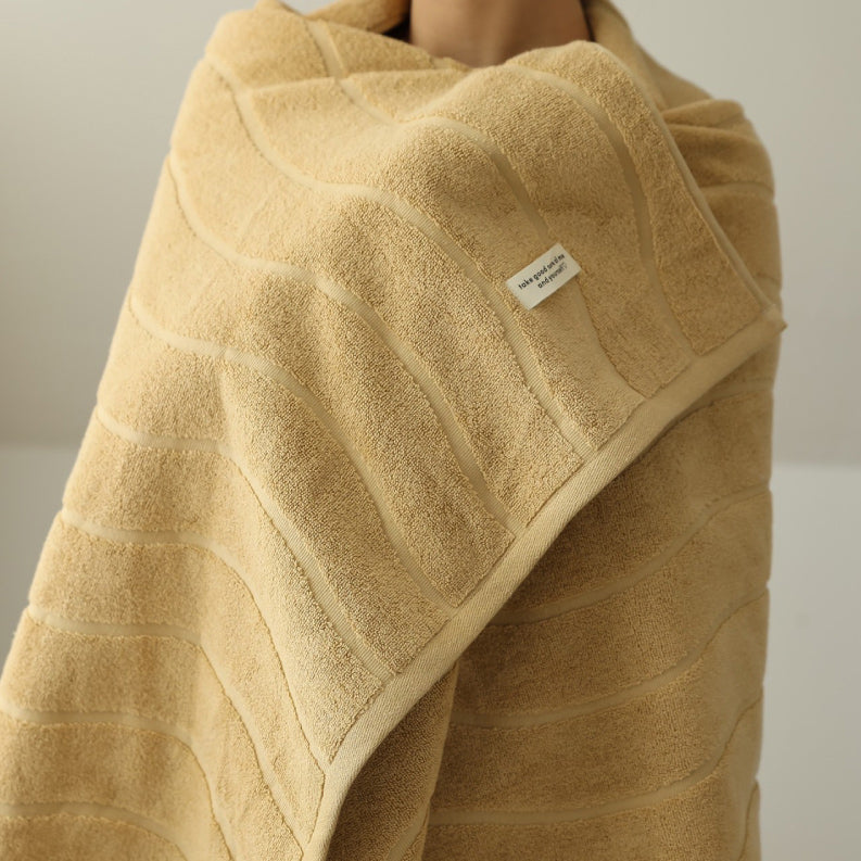 3color soft stripe towel