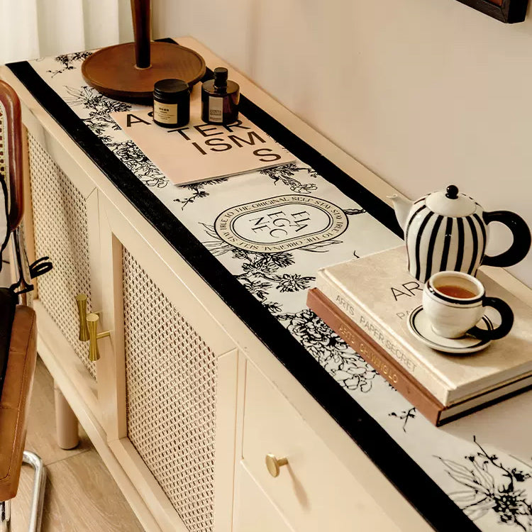 art philosopher logo table runner