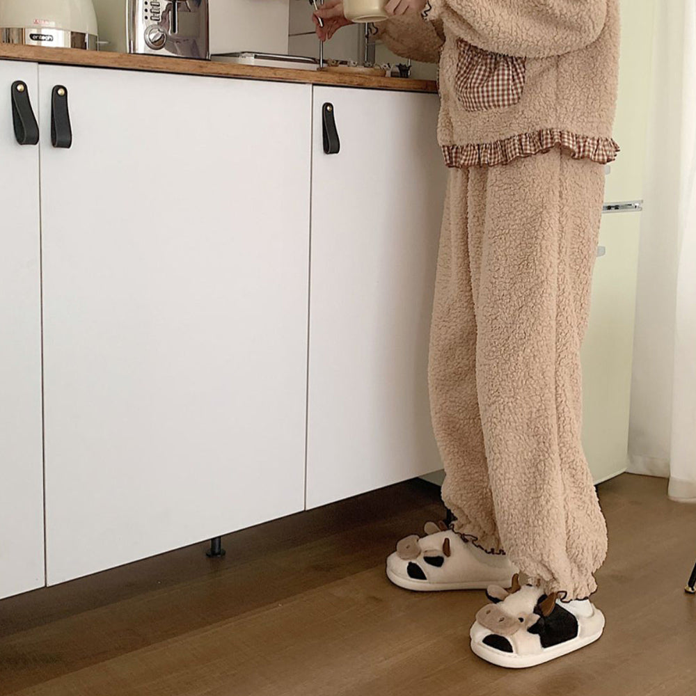 cute cow roomshoes