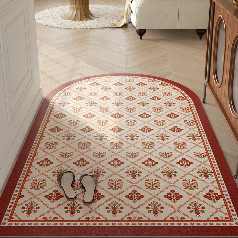 3design nordic flower door mat