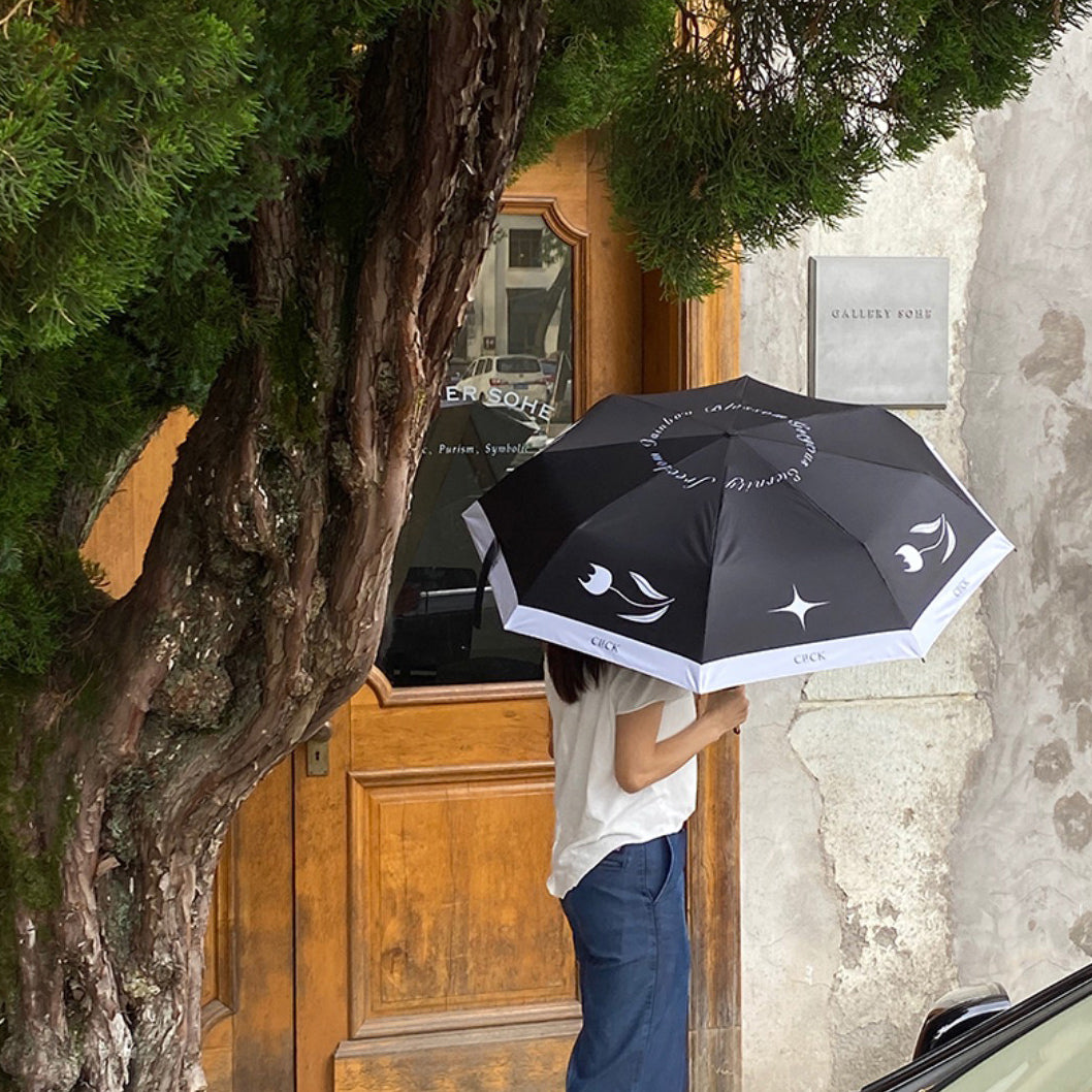 2color monotone tulip folding uv parasol