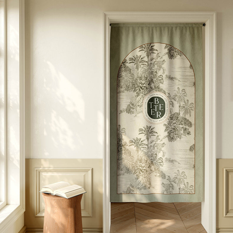 better life green curtain