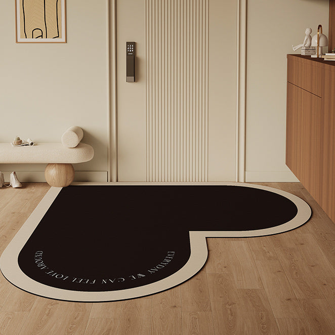 8design heart door mat