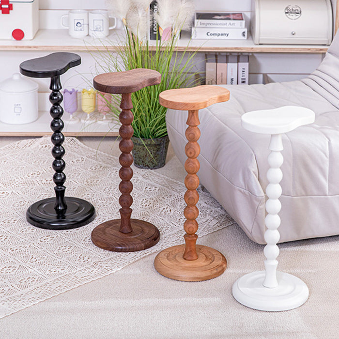 4color high wood side table