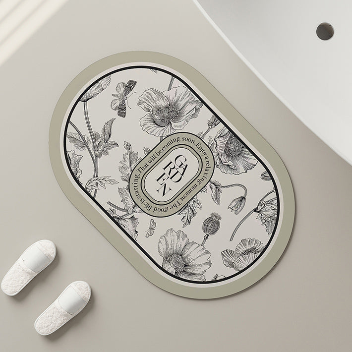 4design elegant bath mat