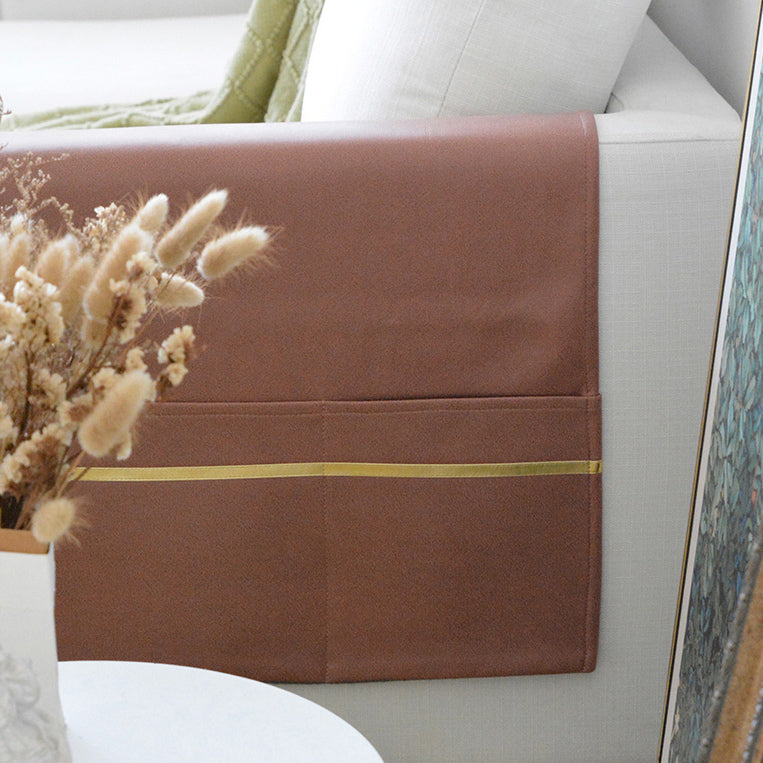 4color with pocket sofa armrest cover