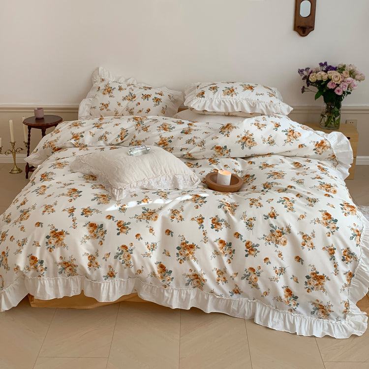 6design vintage flower bedlinen set
