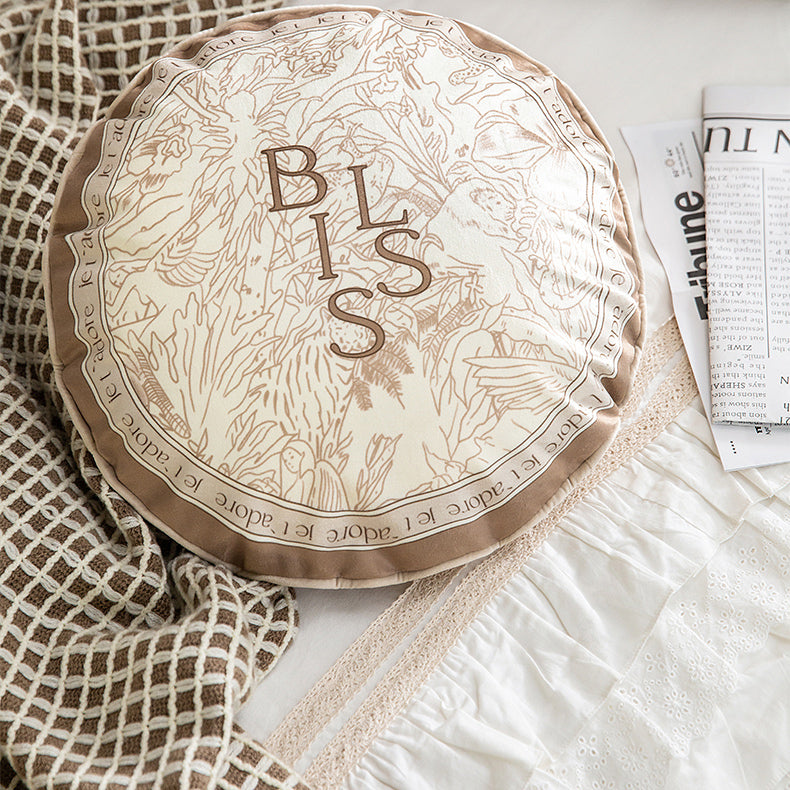 meilleure nature brown cushion