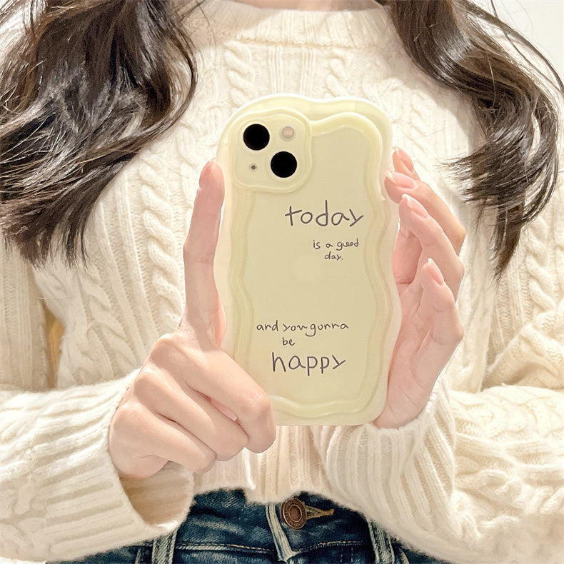 handwriting logo iPhone case