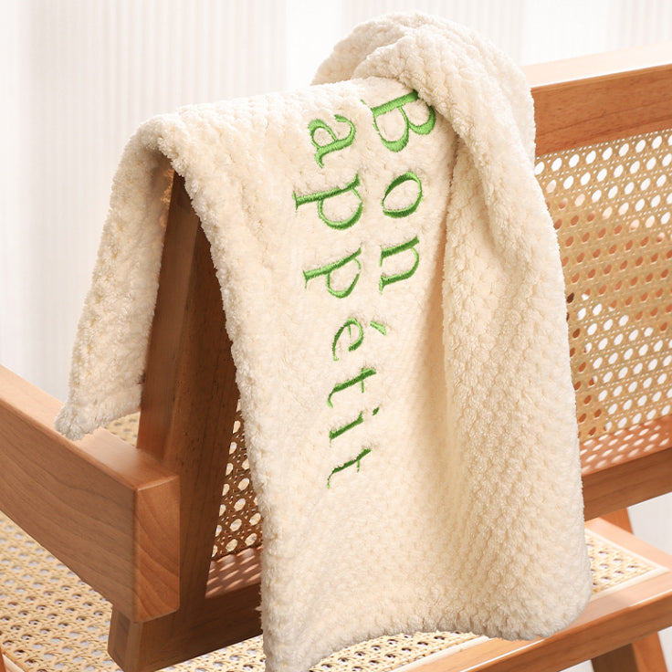 6combination logo towel